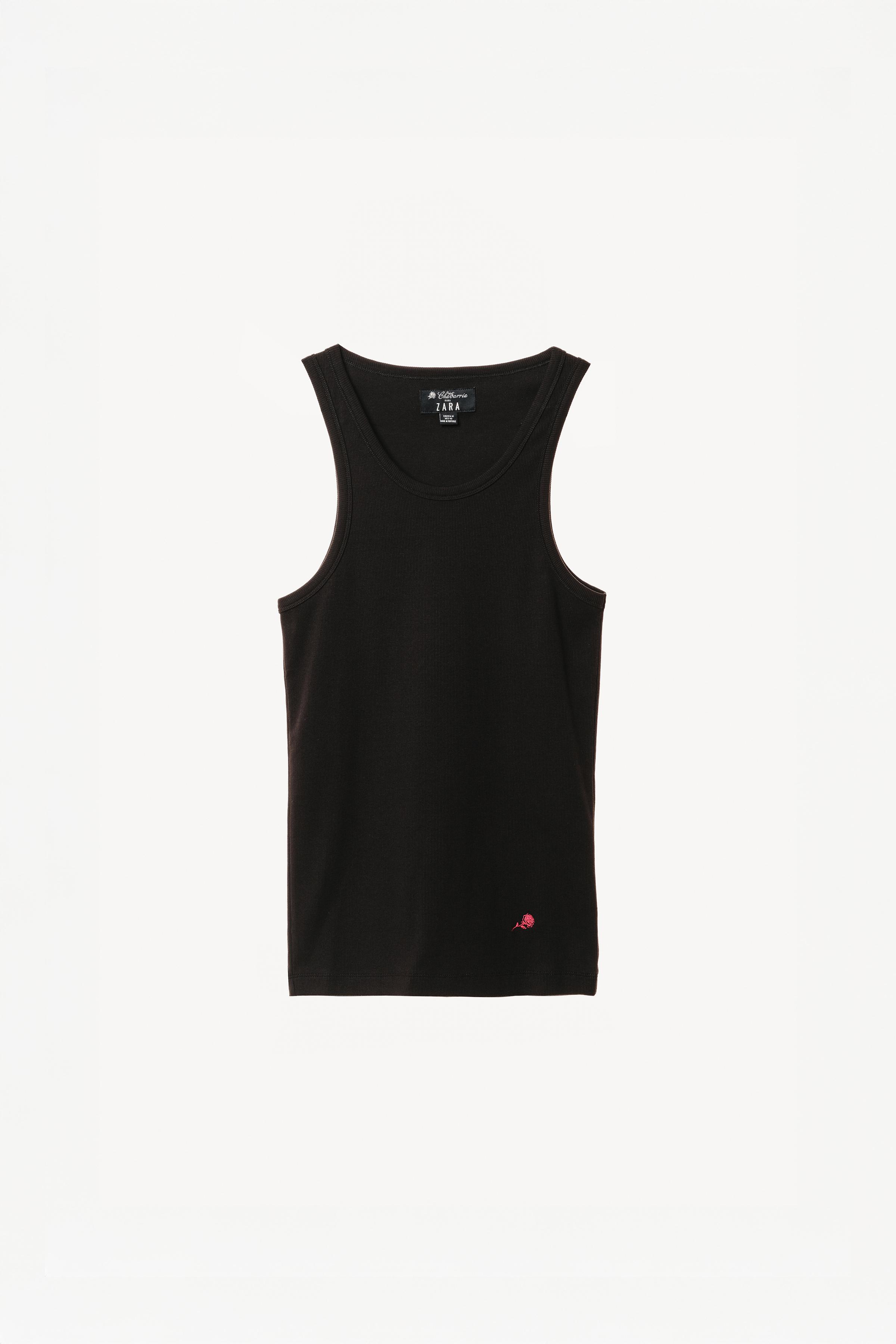 WILLY CHAVARRIA X ZARA RIBBED TANK TOP